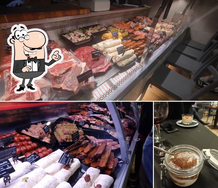 Tra le diverse cose da Rosmely Brace & Abbracci si possono trovare la interni e cibo