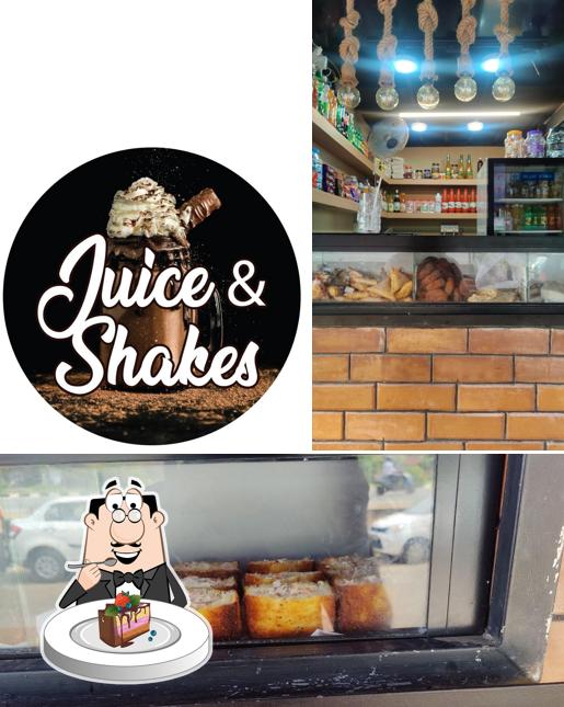 Chocolate cake at CAFE FUSION