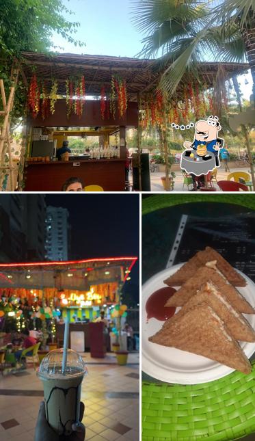 The picture of food and exterior at Oye Boy Cafe
