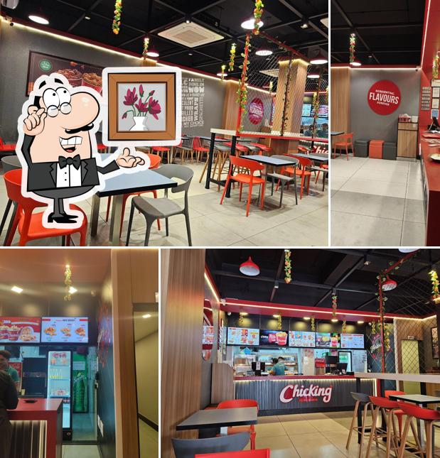 The interior of Chicking