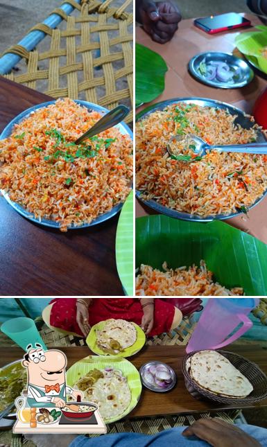 Fried rice at Hotel New Punjabi Dhaba
