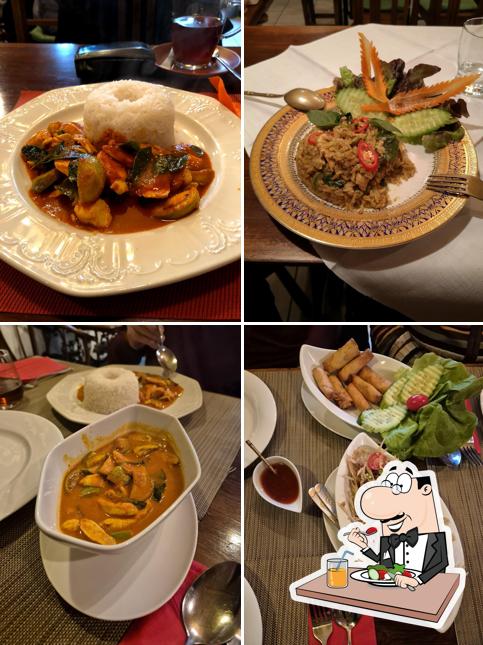 Cibo al Le Basilic, restaurant thai