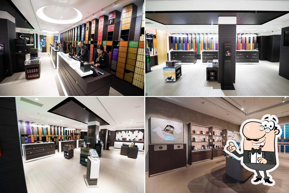 Dai un'occhiata agli interni di Nespresso Boutique