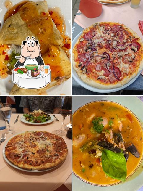 Soupe suanla à Pizzeria La Piazza