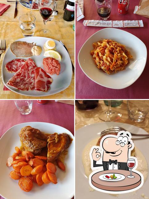Cibo al Trattoria San Pietro