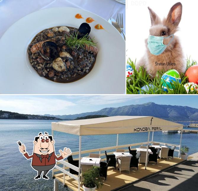 Questa è la foto che raffigura la cibo e interni di Feral Restoran