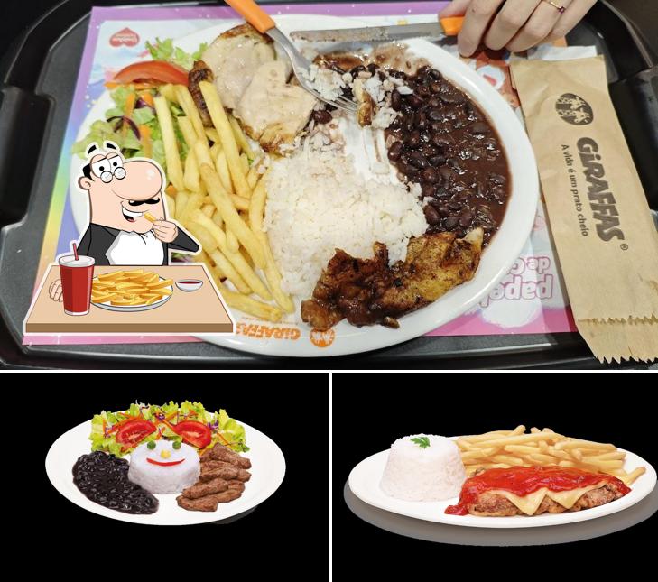 Batata frita em Giraffas Komprão