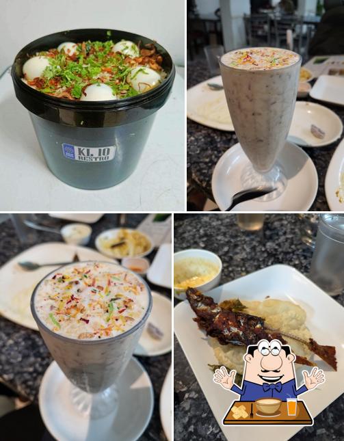 Clam chowder at KL10 RESTRO