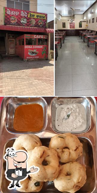 Look at the picture of Kerala cafe Dosa corner