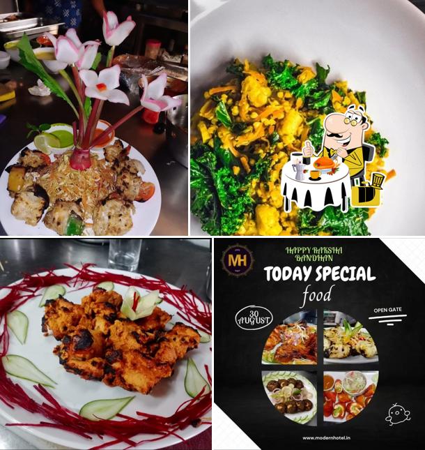 Food at MODERN HOTEL AND RESTAURANT