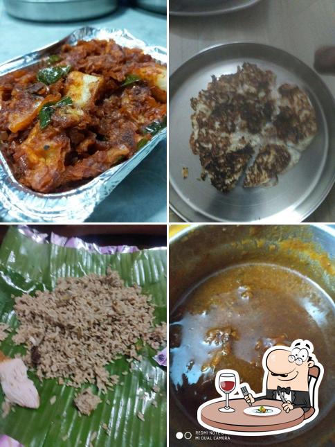 Food at Mukku Kadai K Subbu Moongil Thottam