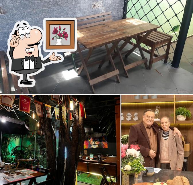 Veja imagens do interior do Quintal da Bisa