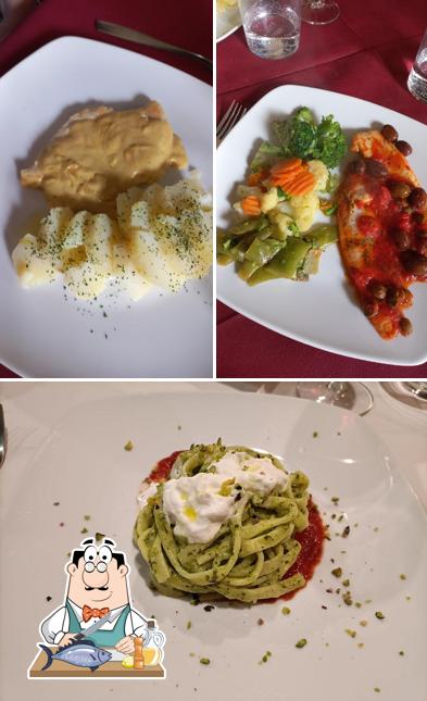 Salmone grigliato al Ristorante Croce di Malta