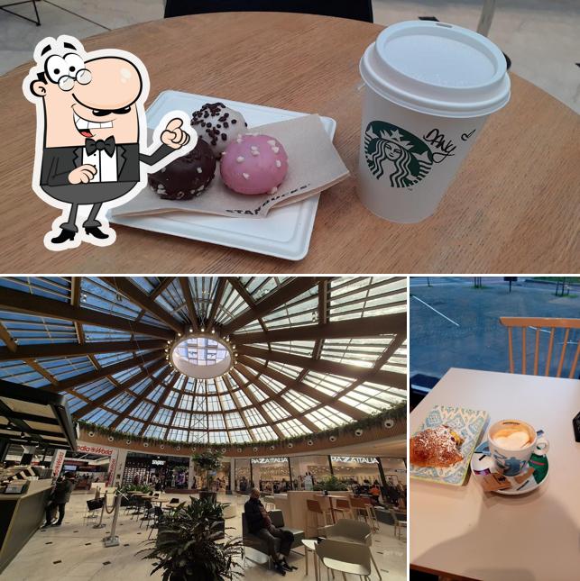 Gli interni di Starbucks - Milano Fiordaliso