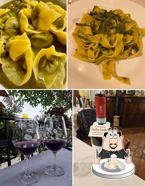 Ravioli cinesi al Trattoria Dalla Giulia