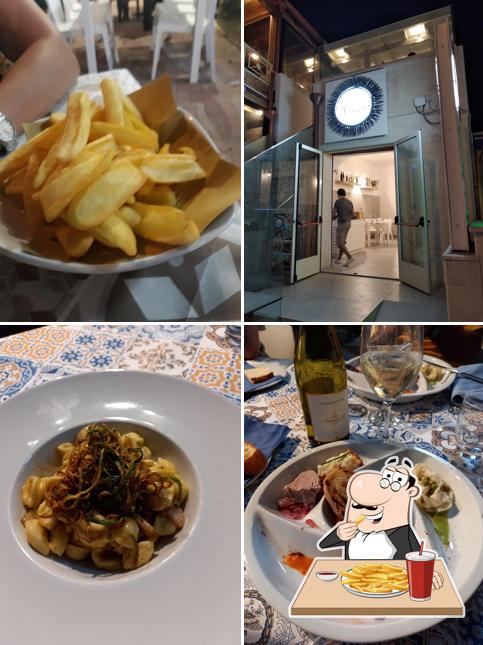 Prova a prendere un piatto di chips a Trattoria Il Riccio