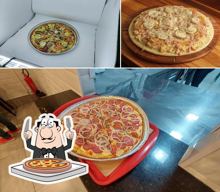 No La' Bella Setor Oeste, você pode pedir pizza