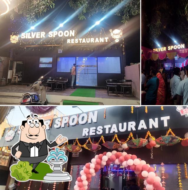Silver Spoon Restaurant is distinguished by exterior and food