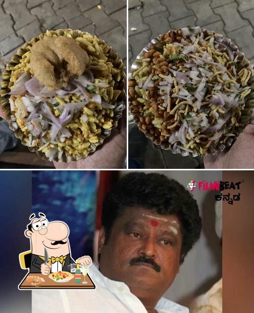 Meals at TS Manjunatha Swamy Masala Mandakki Angadi