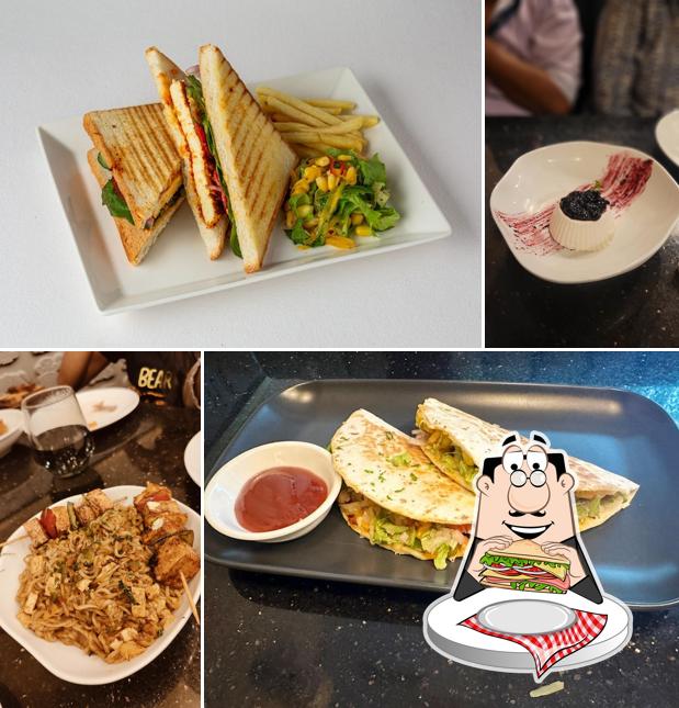 Club sandwich at The Mystic Mayans Cafe Club sandwich at The Mystic Mayans Cafe