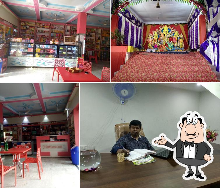 The interior of First Fast Food & Sweets