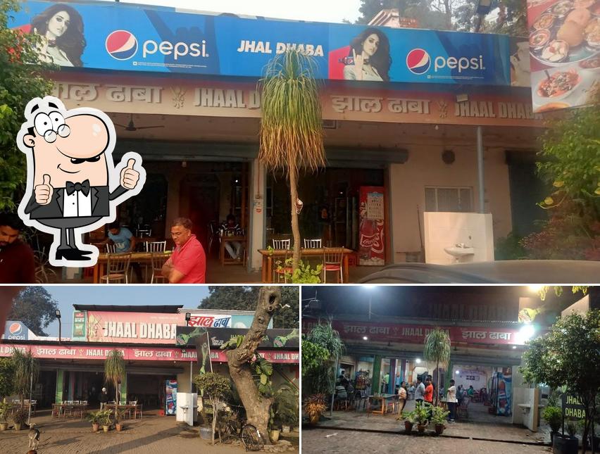 Here's a picture of Jhaal dhaba