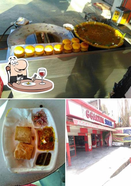 Food at Aggarwal Sweets