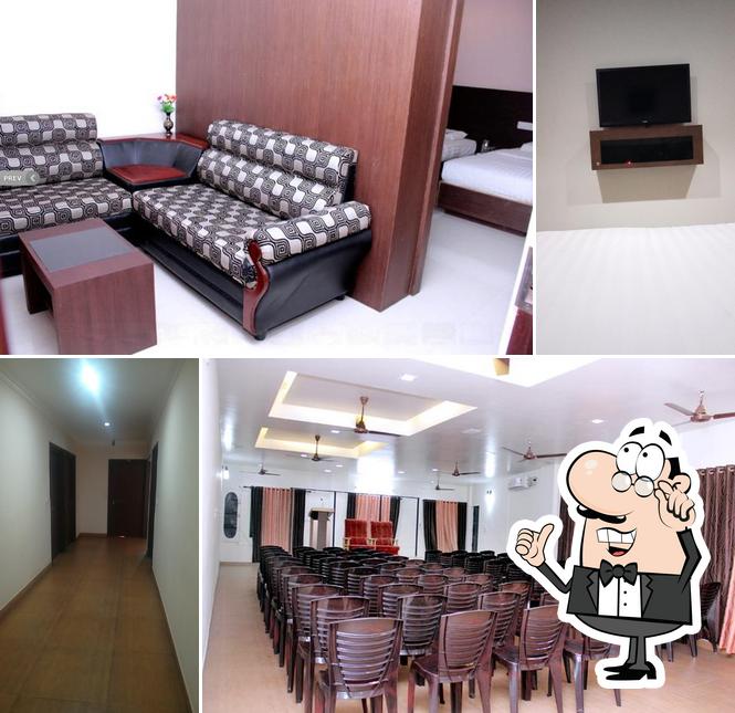 The interior of E.T.S Residency
