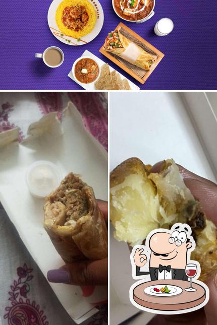 Food at Faasos Vijay Nagar