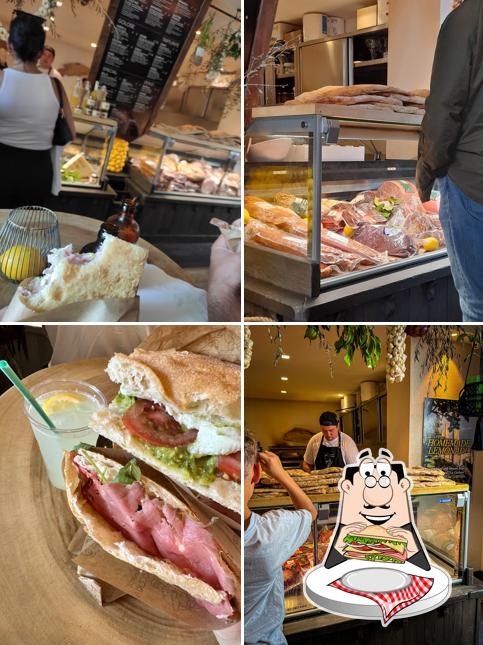 Club sandwich al Focacceria Dal Piasarot