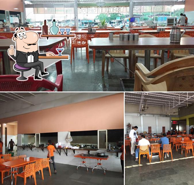 The interior of Kshipra Dhaba
