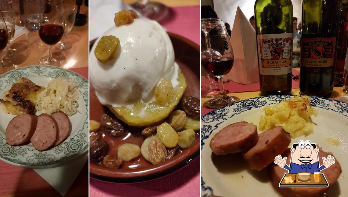 Cibo al La Cave de Berne