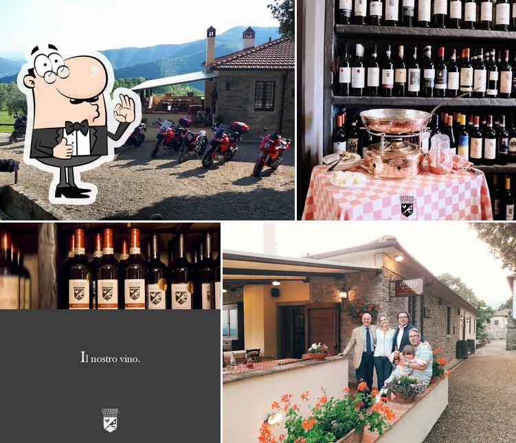 Ecco una foto di Osteria di Poneta - Colognole