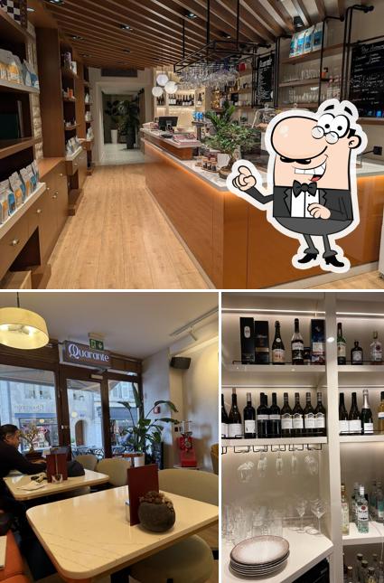 Gli interni di Quarante Coffee