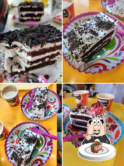Chocolate cake at T Star Bakery