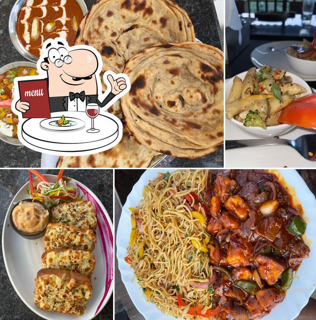 Food at The illusion lounge n bar