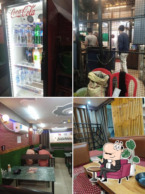 The interior of UK18 RESTAURANT