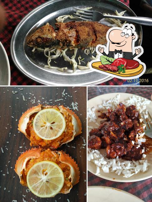 Riverside Family Restaurant provides meat meals