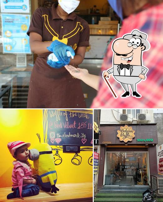 The exterior of The Belgian Waffle Co