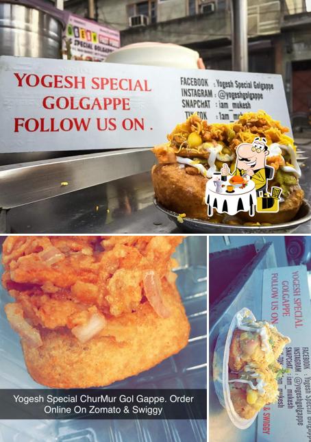 Food at Yogesh Golgappe