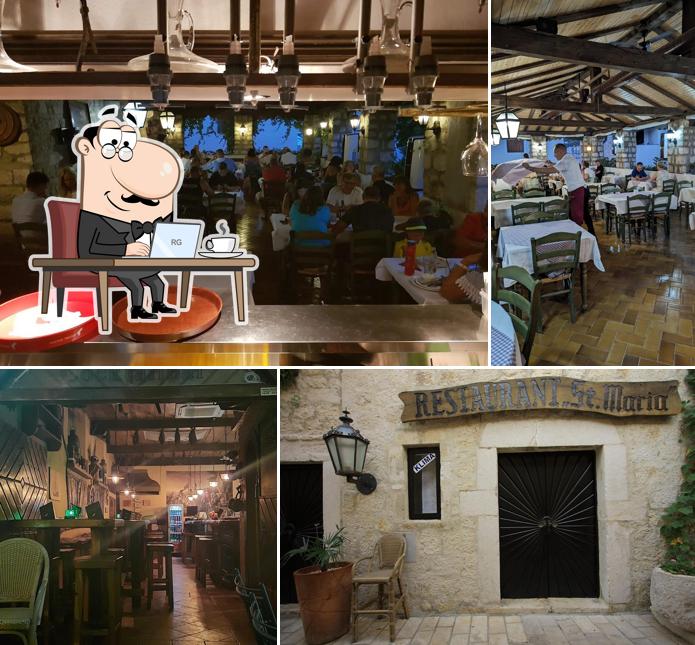 Dai un'occhiata agli interni di Restaurant Santa Maria