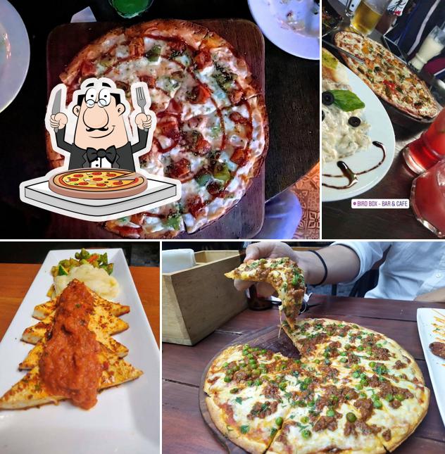 At Bird Box, you can try pizza