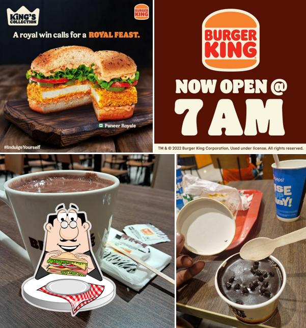 Club sandwich at Burger King