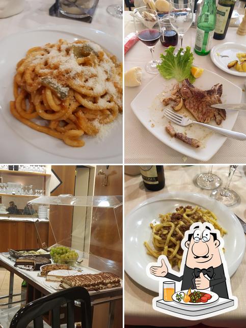 Cibo al ristorante Due Torri