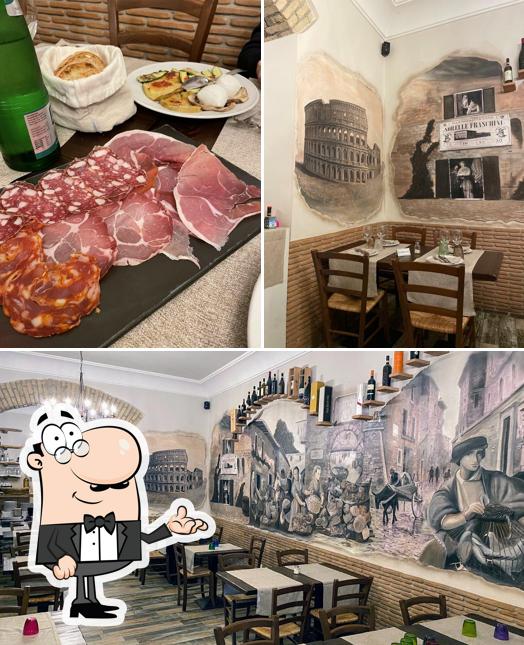 Gli interni di Antica Trattoria Al Gallinaccio