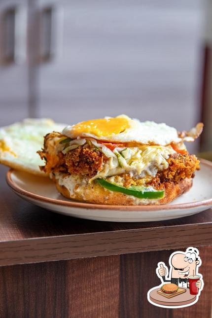 Try out a burger at Chef Slicy's