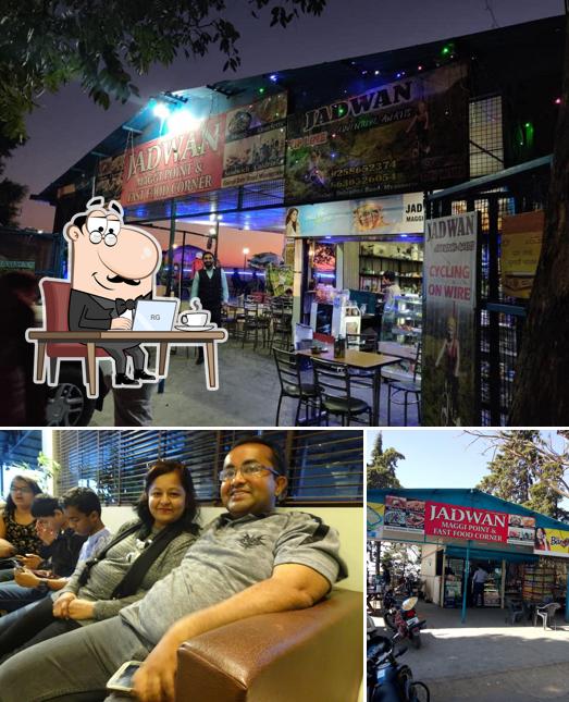 The interior of Jadwan Maggi Point