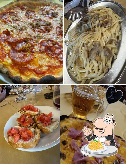 Spaghetti alla carbonara al La Capannella