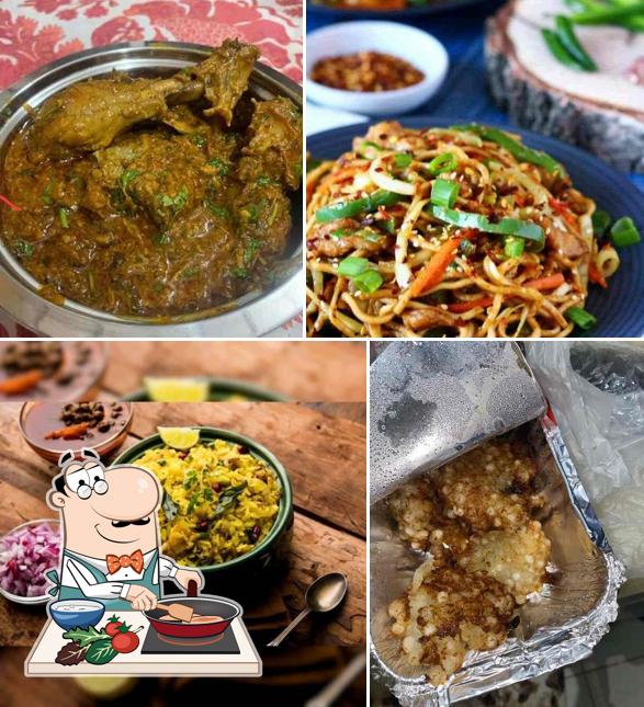 Chicken curry at Lajawab Home Kitchen