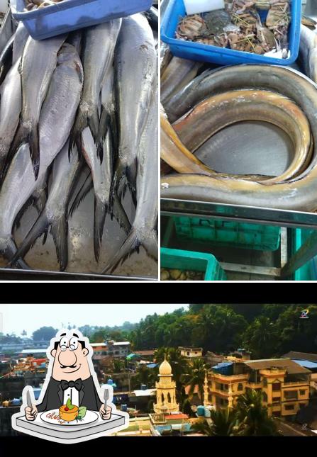 Mukadam seafood is distinguished by food and exterior